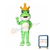 Super Cute King Frog Mascot Costume