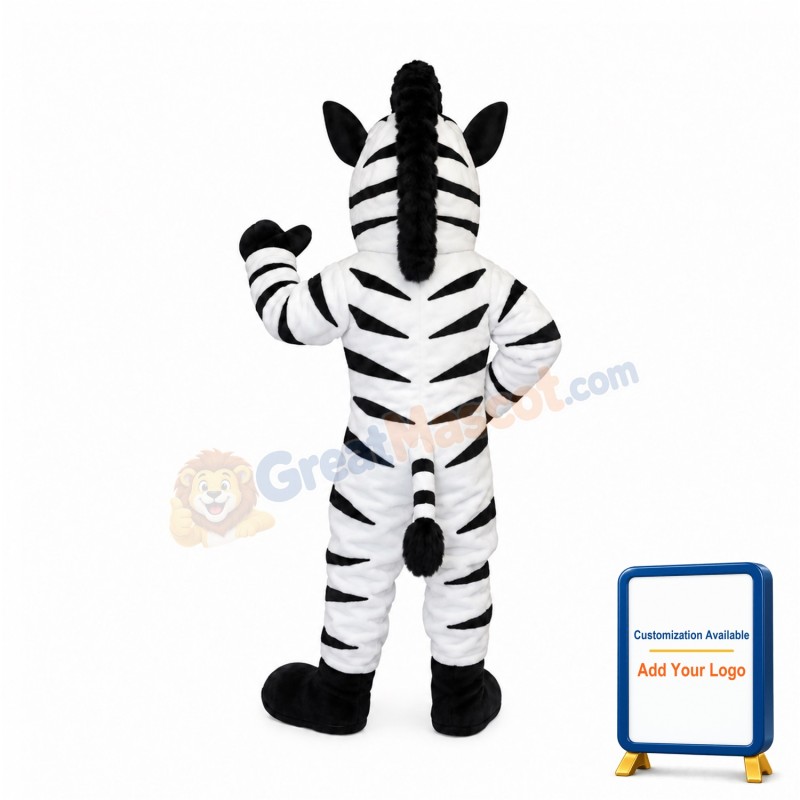 Lovely Zebra Mascot Costume