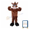Muscular Warthog Mascot Costume
