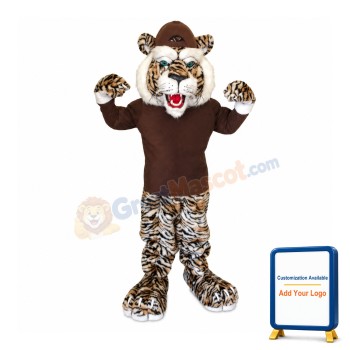 Fierce Deluxe Tiger Mascot Costume