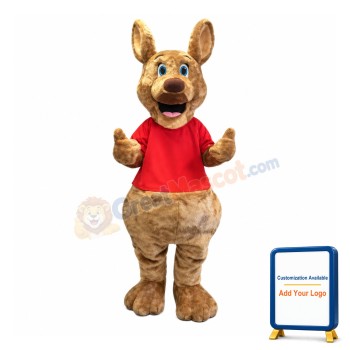 Happy Deluxe Kangaroo Mascot Costume