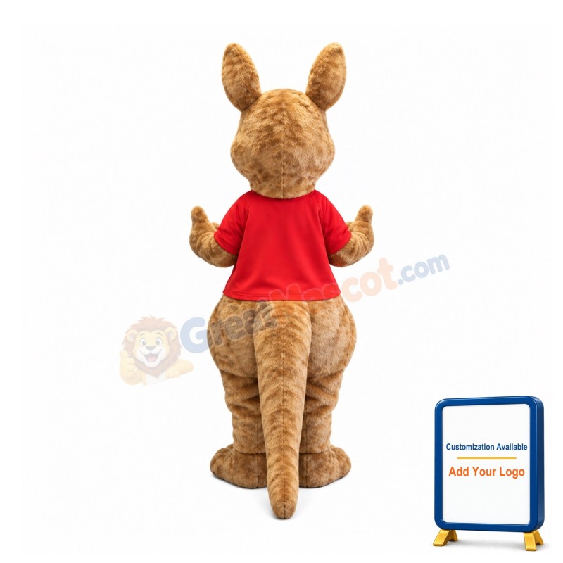Happy Deluxe Kangaroo Mascot Costume