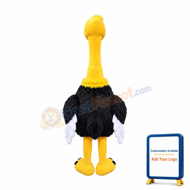 Ostrich Mascot Costume
