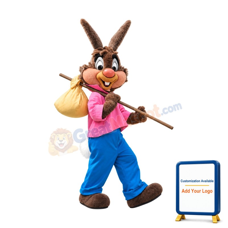 Super Cute Rabbit Mascot Costume