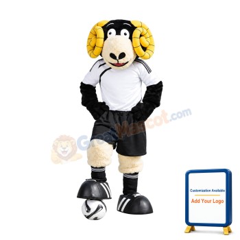 Friendly Sport Ram Mascot Costume