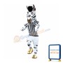 Sport Zebra Mascot Costume