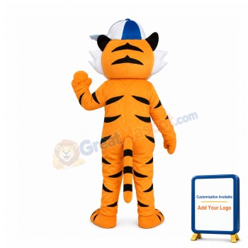 Happy Boy Tiger Mascot Costume