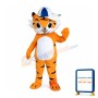 Happy Boy Tiger Mascot Costume