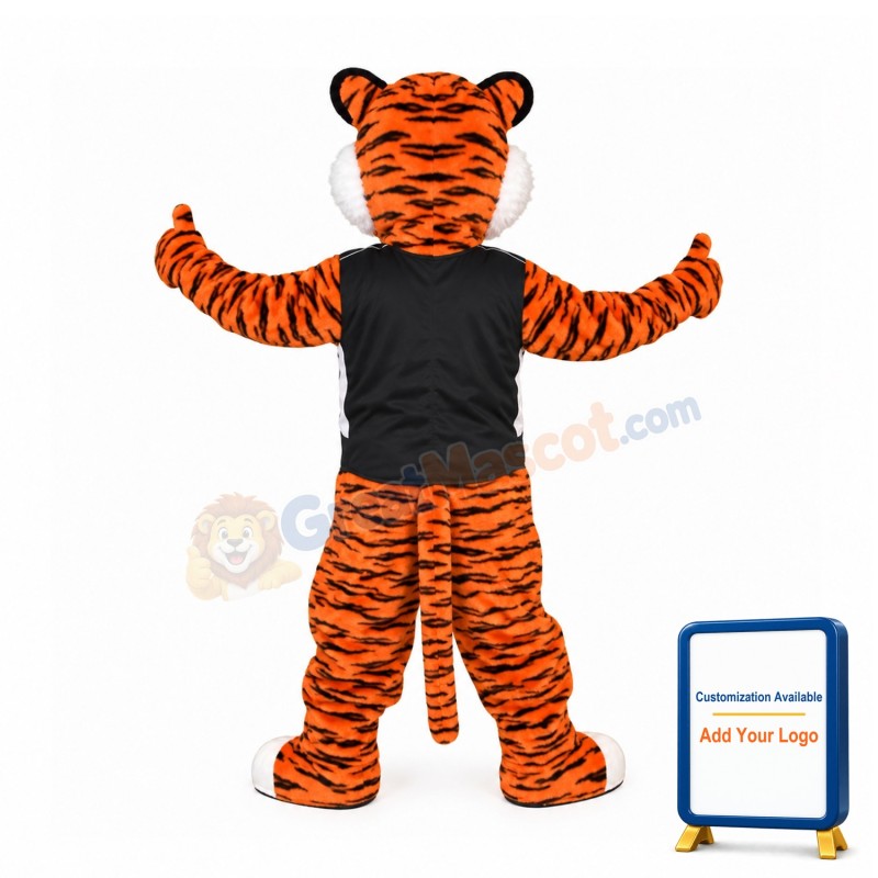 College Sport Tiger Mascot Costume