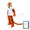 Realistic Sport Tiger Mascot Costume