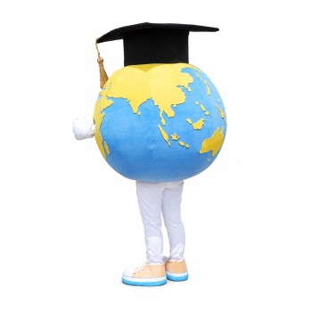 Globe World Map Mascot Costume