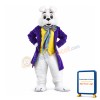 Purple Wendell Rabbit Mascot Costume
