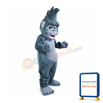 Friendly Gorilla Mascot Costume