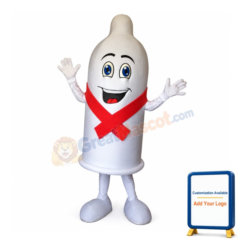 Top Quality Condom Mascot Costume