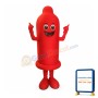 Red Condom Mascot Costume