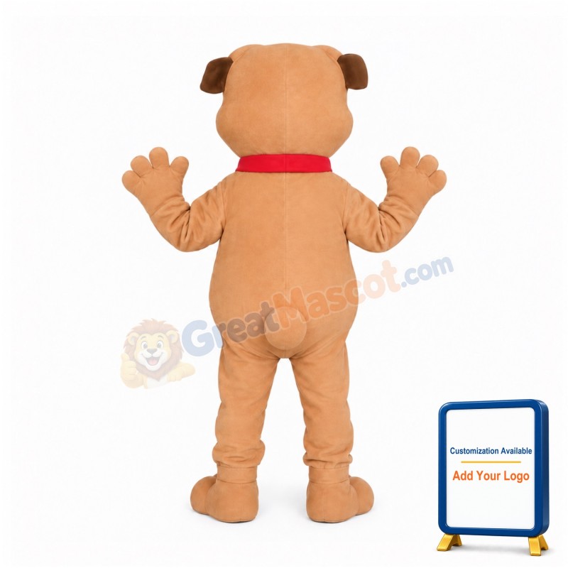 Brown Puppy Dog Mascot Costume