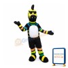 Colorful Zebra Mascot Costume