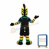 Colorful Zebra Mascot Costume