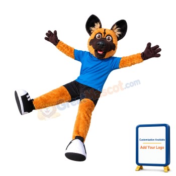 Wild Dog Mascot Costume