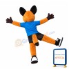 Wild Dog Mascot Costume