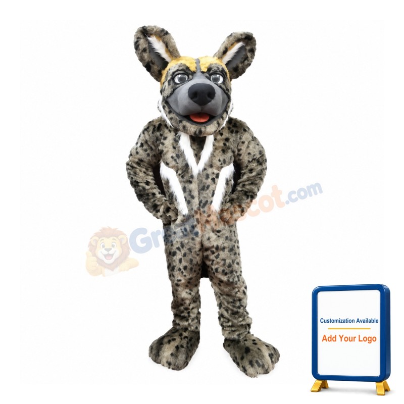Wild Dog Mascot Costume