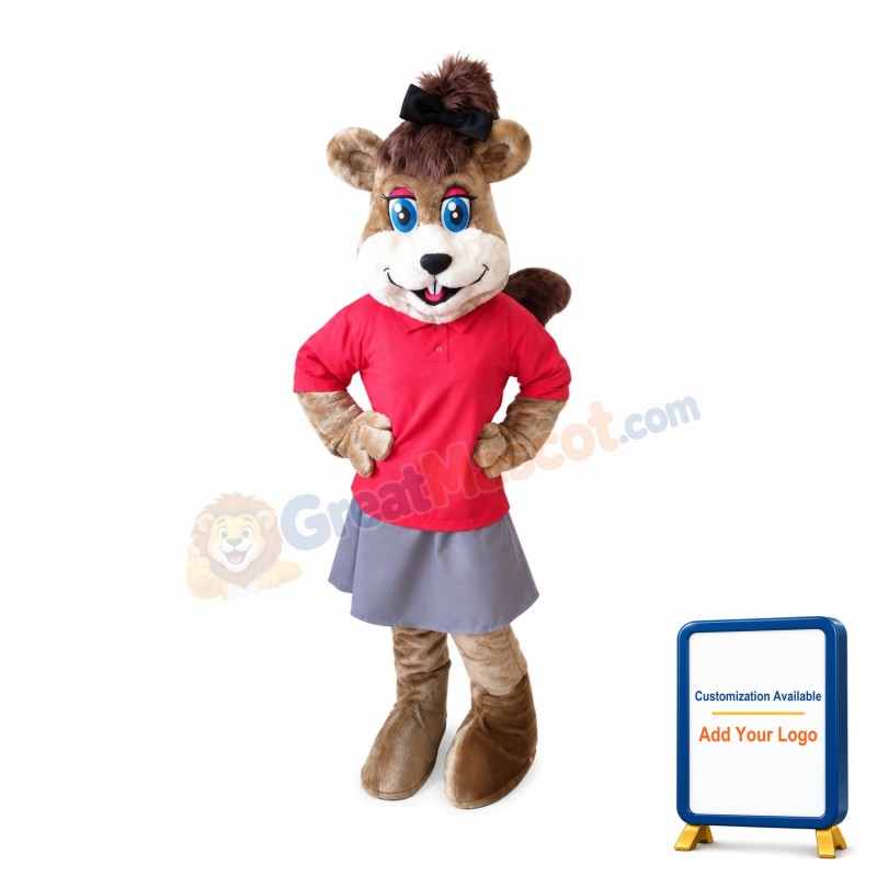 Squirrel Girl Mascot Costume