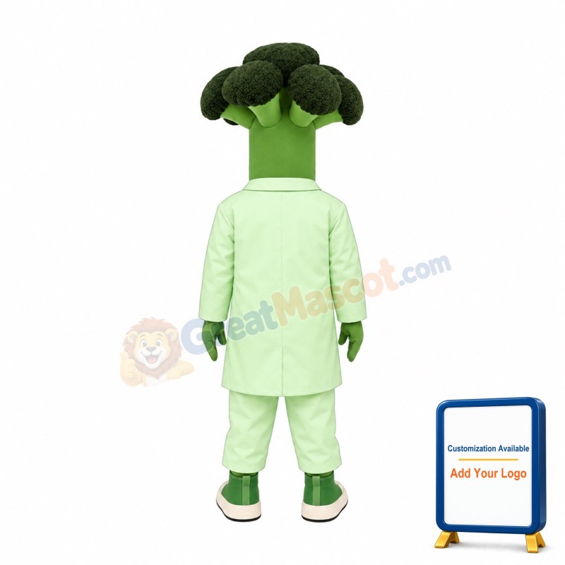 Yummy Broccoli Mascot Costume