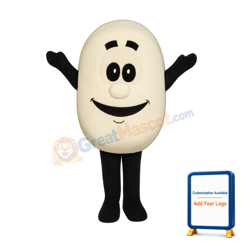 Boiled Egg Mascot Costume