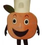 Baker Peach Mascot Costume