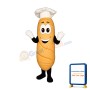 Cute Bread Mascot Costume
