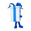 White Gift Mascot Costume