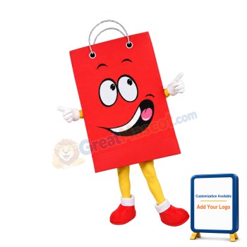 Paper Bag Mascot Costume