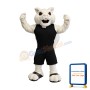 Sport White Squirrel Mascot Costume