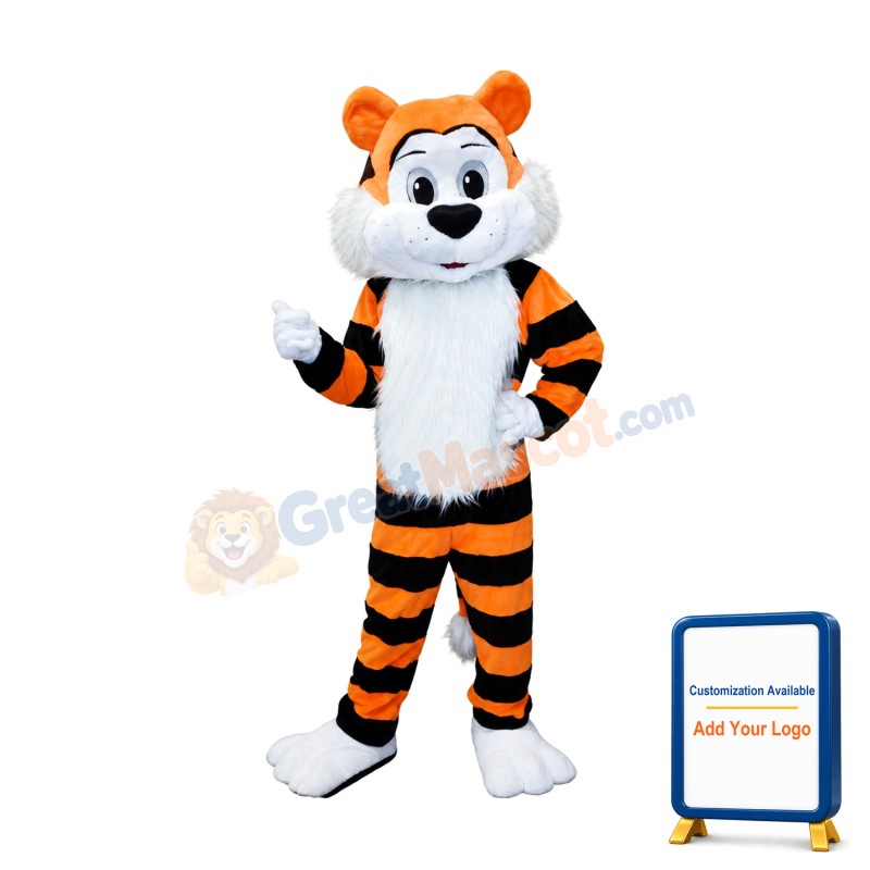 Super Cute Animal Tiger Mascot Costume