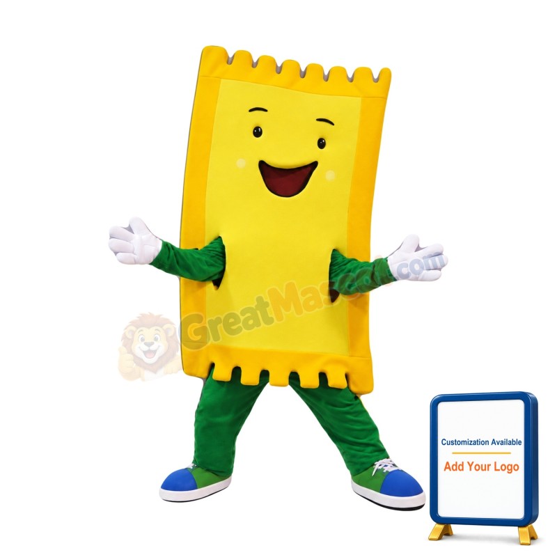 Golden Ticket Mascot Costume