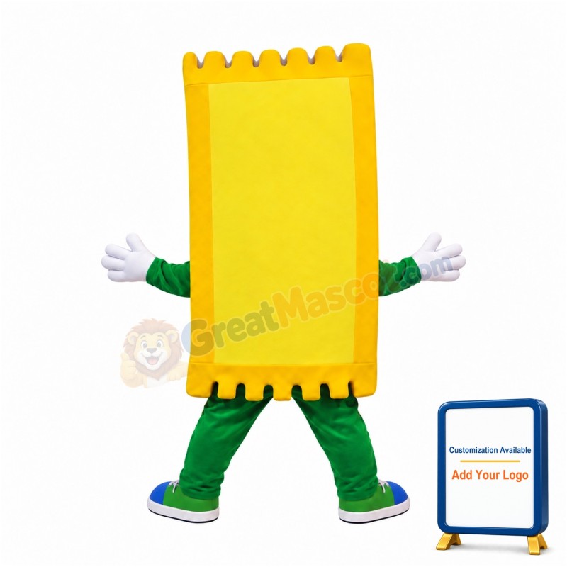 Golden Ticket Mascot Costume