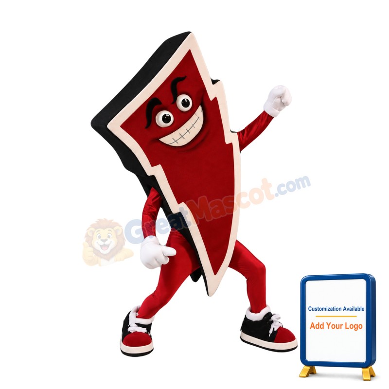 Lightning Bolt Mascot Costume