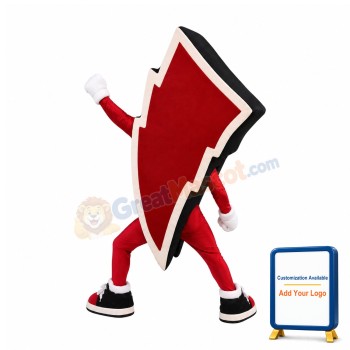 Lightning Bolt Mascot Costume