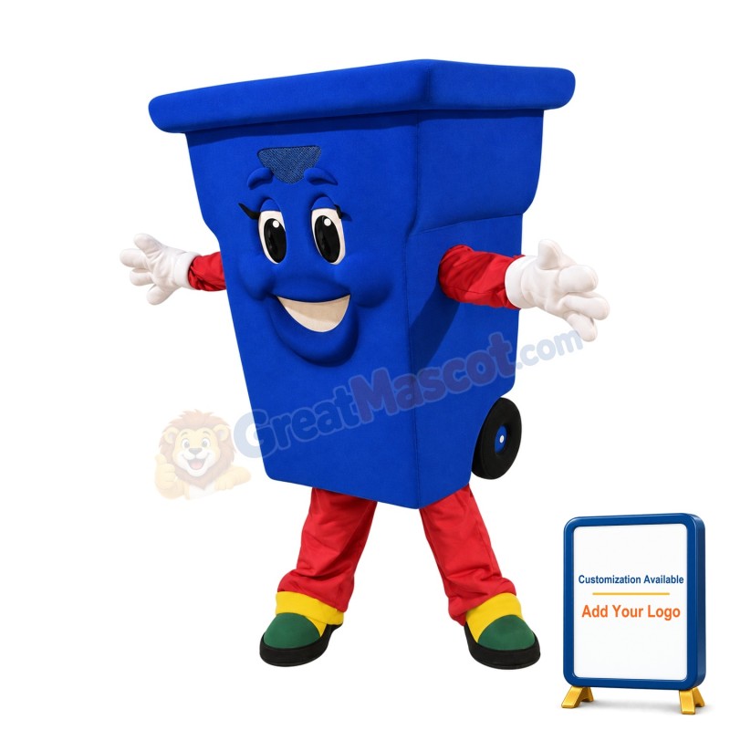 Recycling Bin Mascot Costume