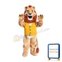 Happy Animal Lion Mascot Costume