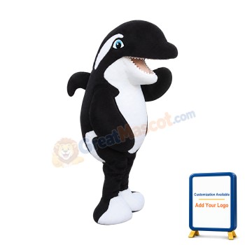 Killer Whale Mascot Costume