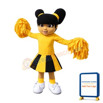 School Cheerleader Mascot Costume