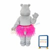 Beautiful Female Hippo Mascot Costume