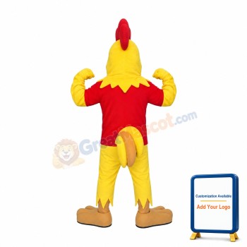 Fierce Chicken Mascot Costume