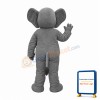 Friendly Elephant Mascot Costume