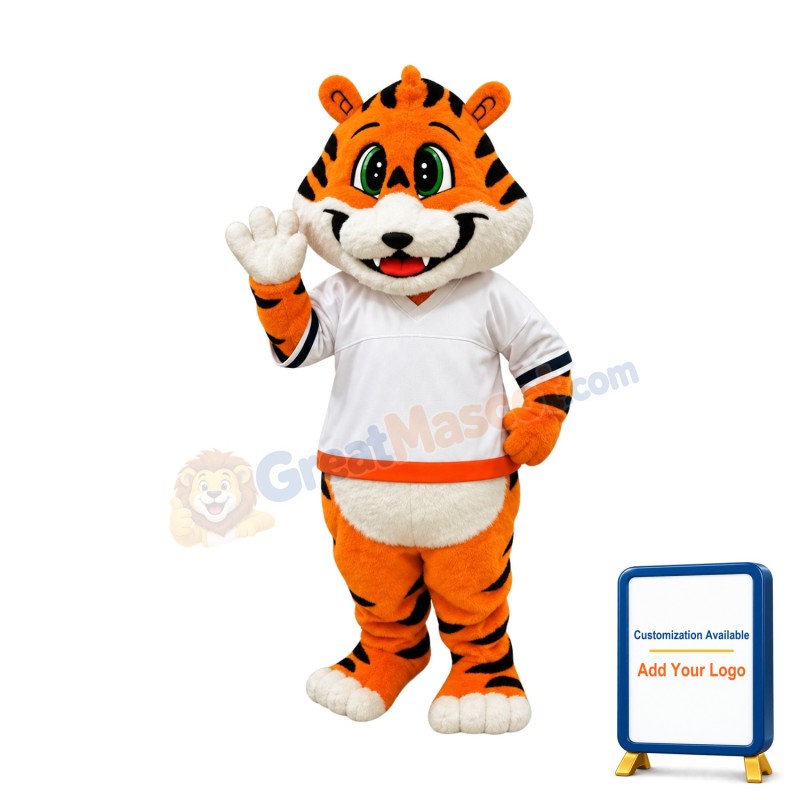 Cute Little Tiger Mascot Costume
