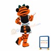 Sport Female Tiger Mascot Costume