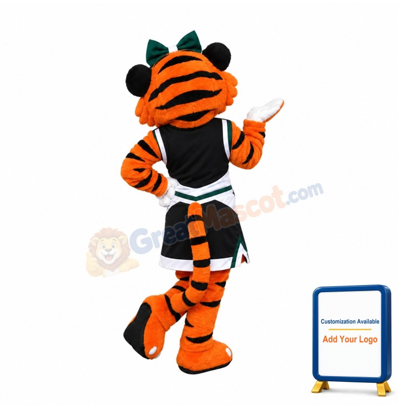 Sport Female Tiger Mascot Costume