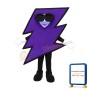 Cool Lightning Mascot Costume