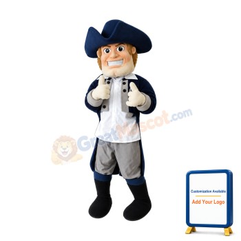 Young Patriot Mascot Costume
